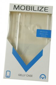 Mobilize Leather Bag Gsm - 25965 Mobilize Gelly Case Motorola Moto E6s (2020) Transparent