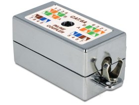 Delock Cable/plugs/adapter - Junction Box For Network Cable Cat.6a Lsa Toolless