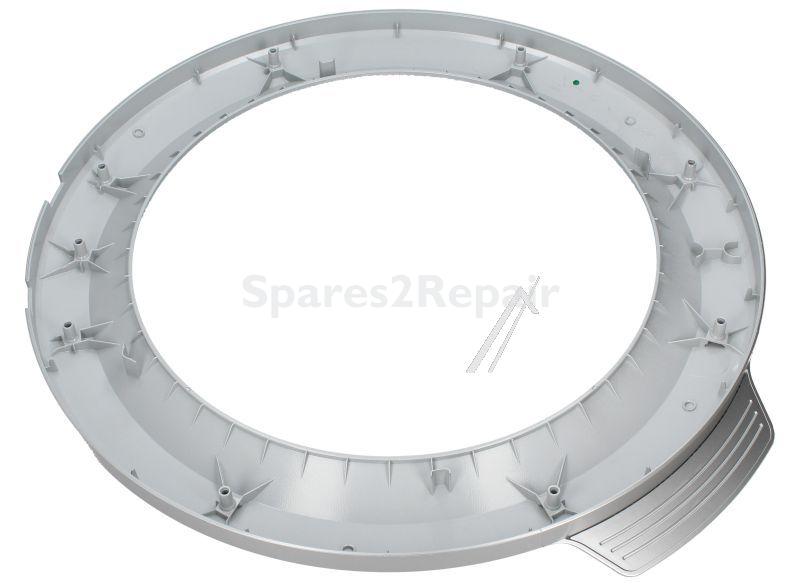 Washing Machine Window - 140061935866 Door welded black-grey g [Electrolux Aeg]