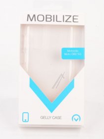 Mobilize Leather Bag Gsm - 28134 Mobilize Gelly Case Motorola Moto G62 5g Transparent