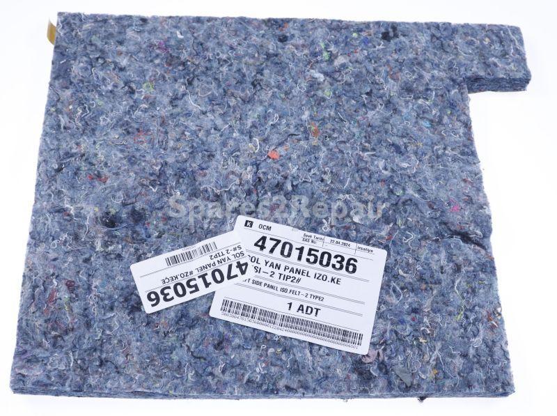 Side Cover Housing - 47015036 Left Side Panel Iso felt-2 Type2 [Vestel]