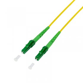 Logilink Optical Plug/optical Plug - Fibre Simplex Patch Cord, Os2 Sm G.657.a2, Lc-apc To Lc-apc, 10 M