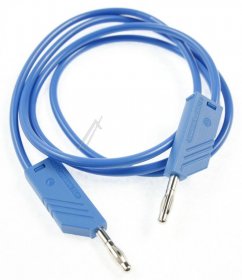 Hirschmann Measuring Cable Banana Plug - Ml100 Messleitung 1m Blau Suitable For Hirschmann