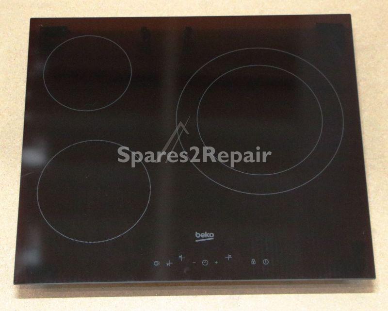 Ceramic Surface - 190264001 C00905903 Glass Burner Plate Group [Arcelik]