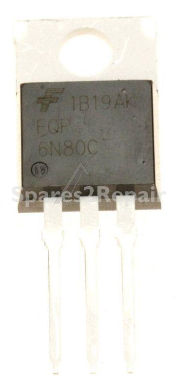 Fairchild Mos Fet Transistor - 6n80c Fqp6n80c N-channel Mosfet 800v 5 5a To-220