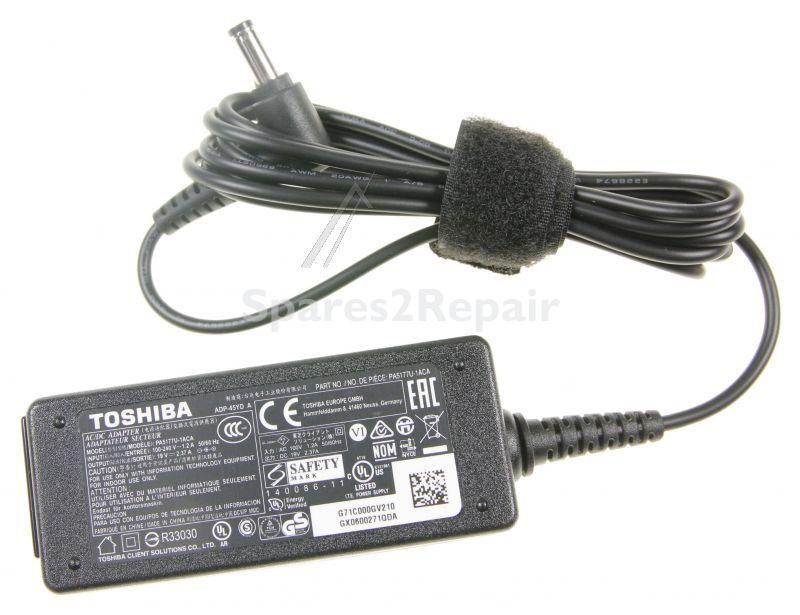 Toshiba Power Supply notebook - Pa5177u-1aca Ac Adaptor-l 2p 19v 2 37a Without Power Cable