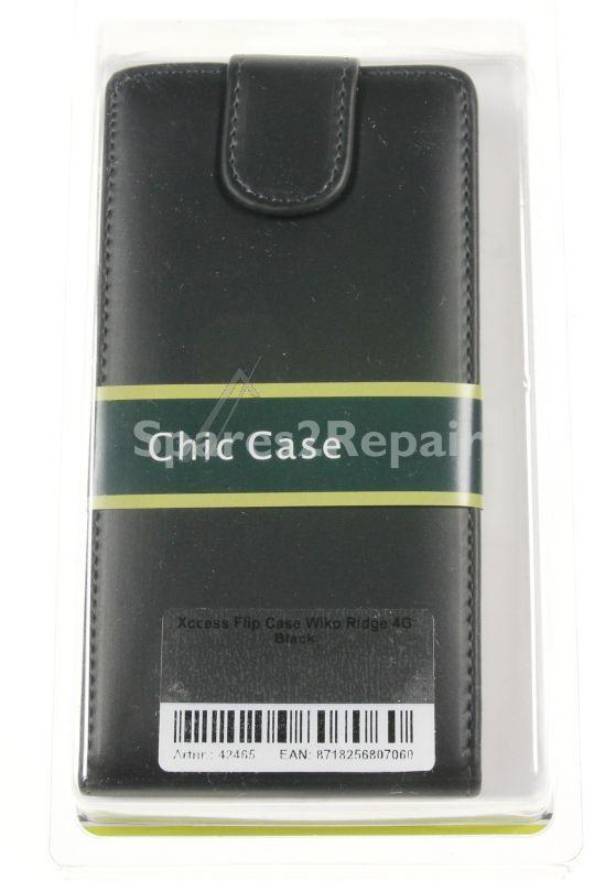 Xccess Leather Bag Gsm - 42465 Xccess Flip Case Wiko Ridge 4g Black