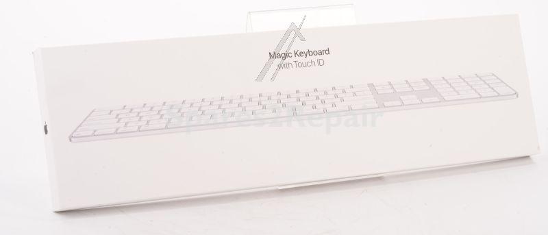 Apple Gr German Notebook keyboards - Mxk73d-a Magic Keyboard With Touch Id And Numeric Keypad For Mac Models With Apple Silicon - German - White Keys