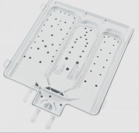 Haier Detergent Dispenser Cover - 0530009751 49051718 Water Distribution Plate Gr-cold-5-sl