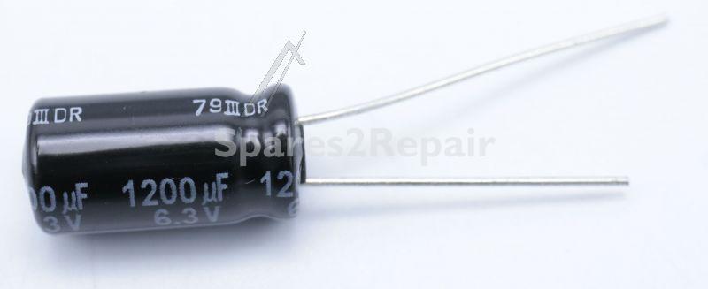 Panasonic 6.3v Radial Electrolytic 105gr - 1200uf-6,3v Elco Radial Pan Capacitor 105° 8x15mm