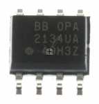 Texas Instruments Operational Amplifier Ic - 2134ua Opa2134ua Op Amp Dual Audio Fet I-p 2134 Type: Opa2134uae4