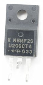 Panasonic Diode - Mbrf20u200cta B0jbsm000009 Diode Si