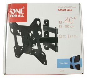 One For All Tv Wall Mount - Smart Line Wm2251 Tv Wall Mount Vesa 200 - Tilting And Swiveling