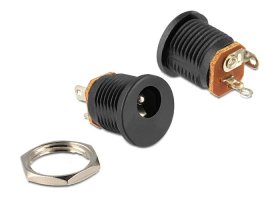 Delock Power Socket - Installation Socket Dc 2.1 X 5.5 Mm
