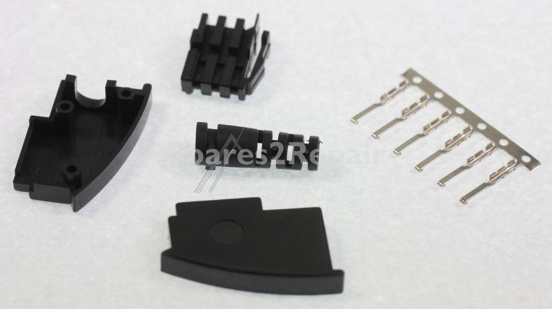 Tae-f Plug - Tae-f-plug Black With 6 Contacts