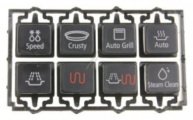 Samsung Button - De64-10076a Knob-ring timer Scale Painted