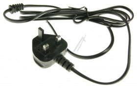 Vestel Mains Power Lead - 30085674 Power Cord - Pwrcord Safe Uk 1500-440 2x0 5 W-gr+h3p