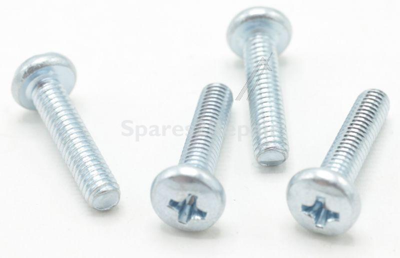 Sharp Umc Screw - Scr-acs-0134n Screw Assembly Bm Silver M4x18 X4 Heat