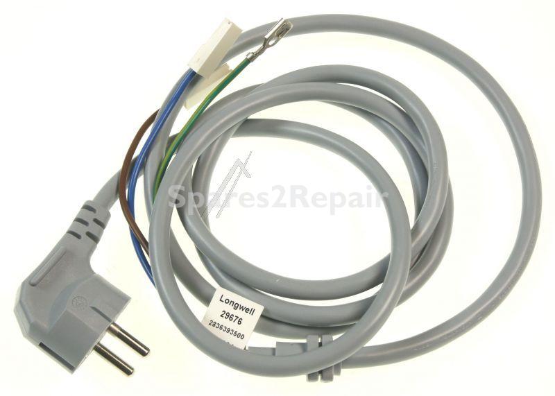 Mains Power Lead - 2836393500 C00915343 Power Cord Assembly [Arcelik]