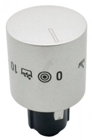 Button - C00503645 481010910851 Knob Push-push Energy Regulator [Whirlpool Indesit]
