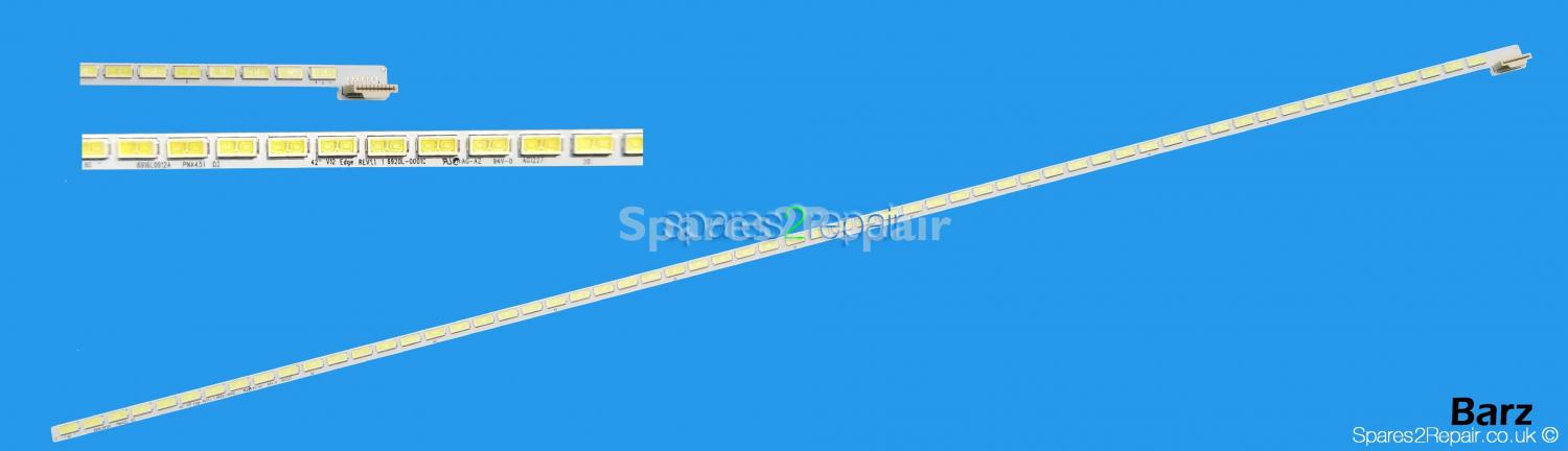 LG 42 inch Single Edge LED Backlight Bar - 6922L-0016A - 6920L-0001C - 6916L-1113A - 42 V12 Edge - LC420EUE LC420EUD SE