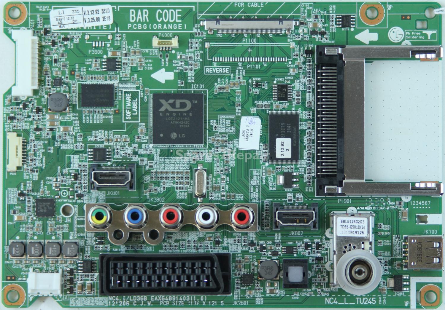 LG 32LN540B - Main AV - EAX64891403(1.0) - 121206 - NC4_L_TU245