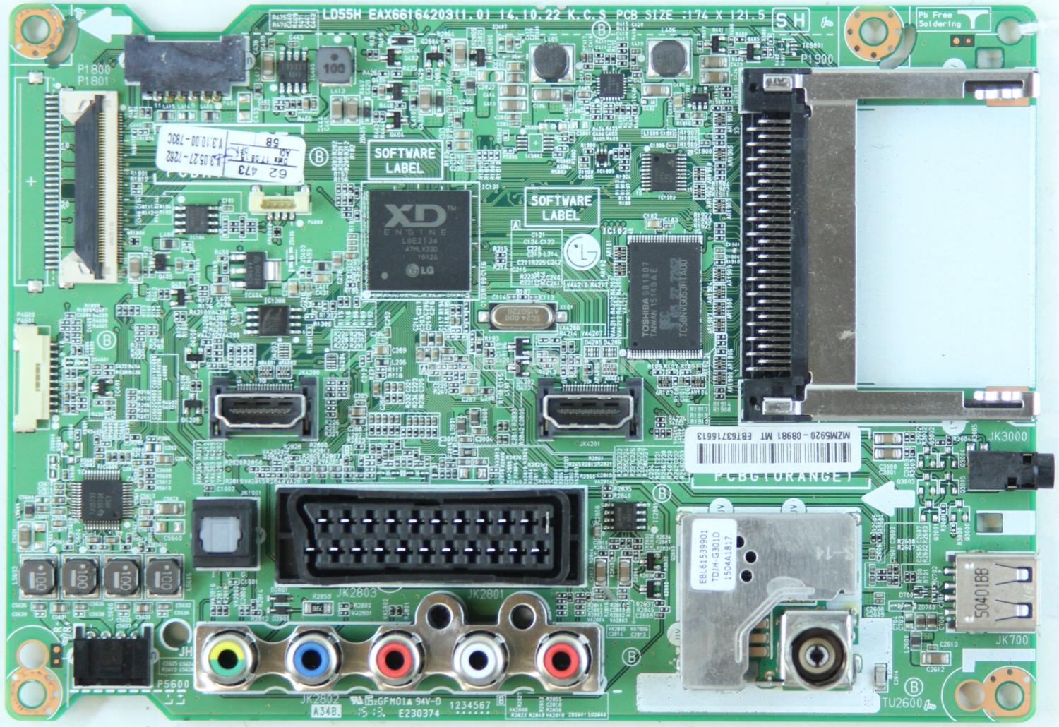 LG 32LF5610 - Main AV - EBT63716613 - EAX66164203(1.0)