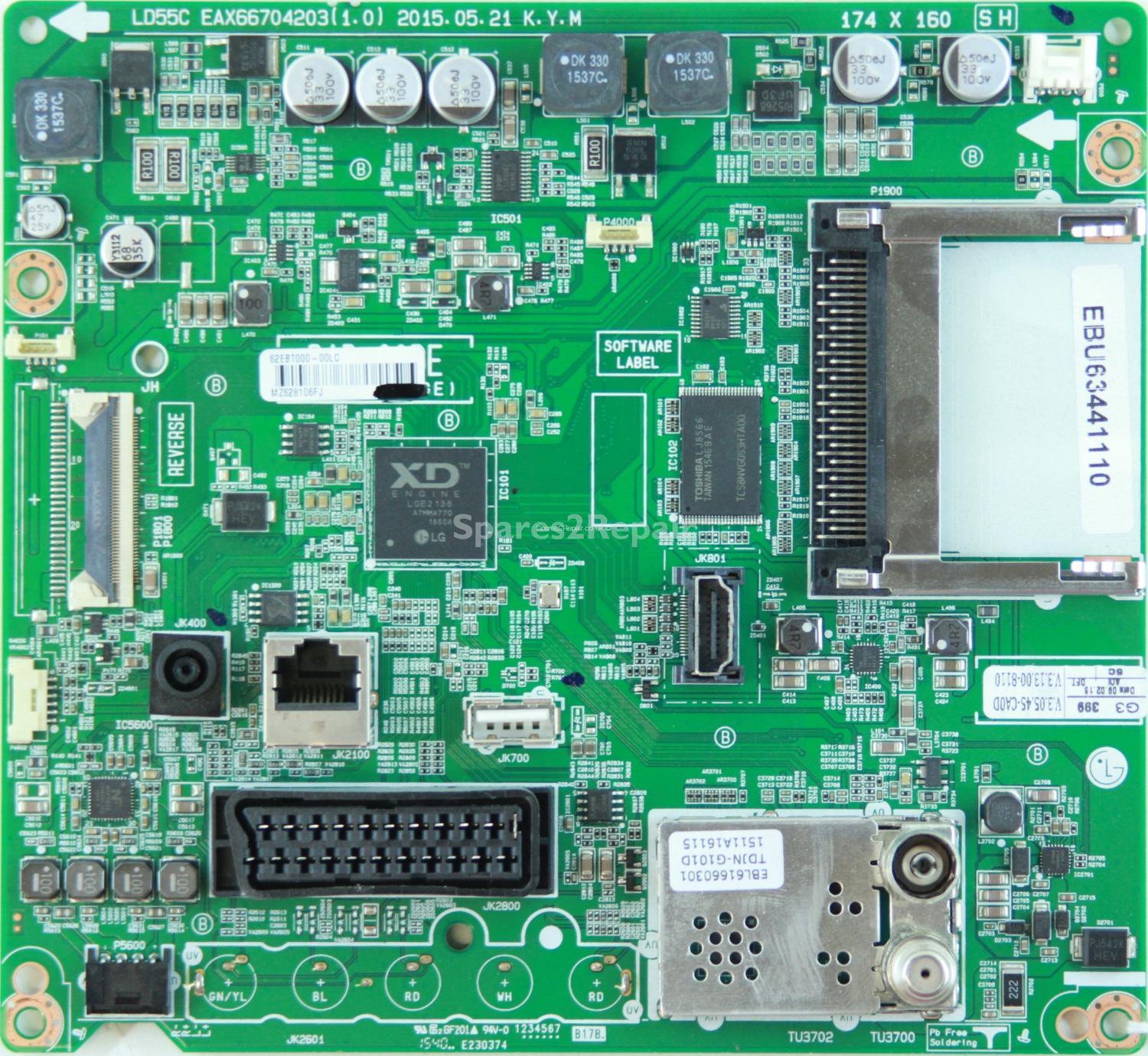 LG 49LF510V - Main AV - EBU63441110 - EAX66704203(1.0)