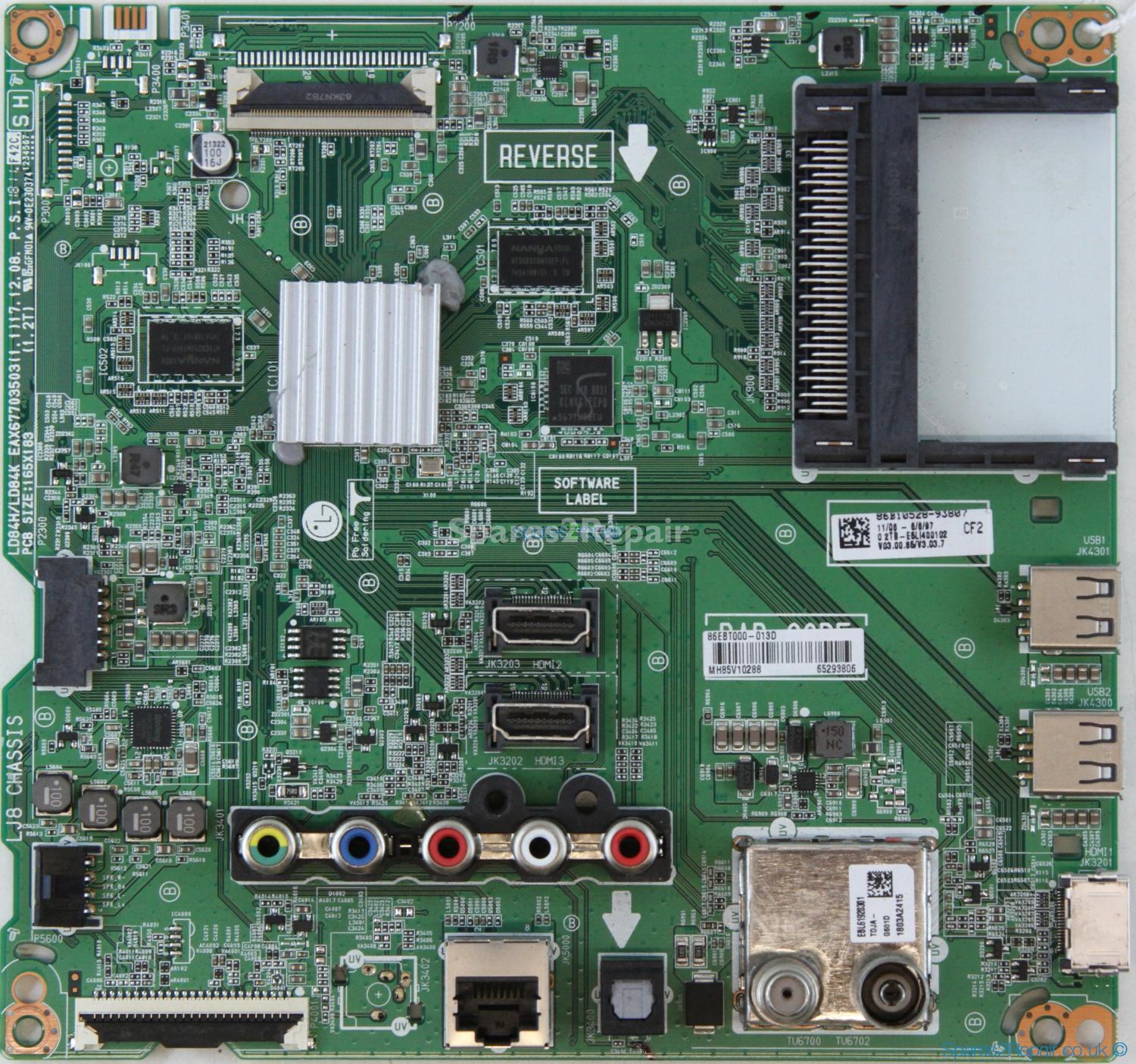 LG 49LK6100PLB - Main AV - EBT65293806 - EAX67703503(1.1)