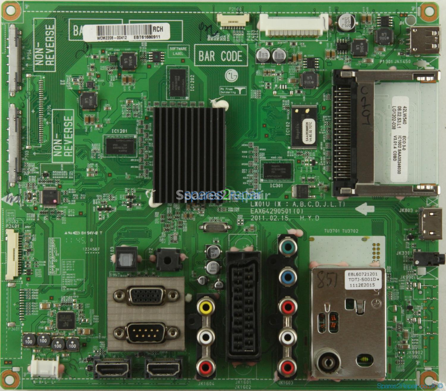 LG 47LW540U - Main AV - EBT61680911 - EAX64290501(0)