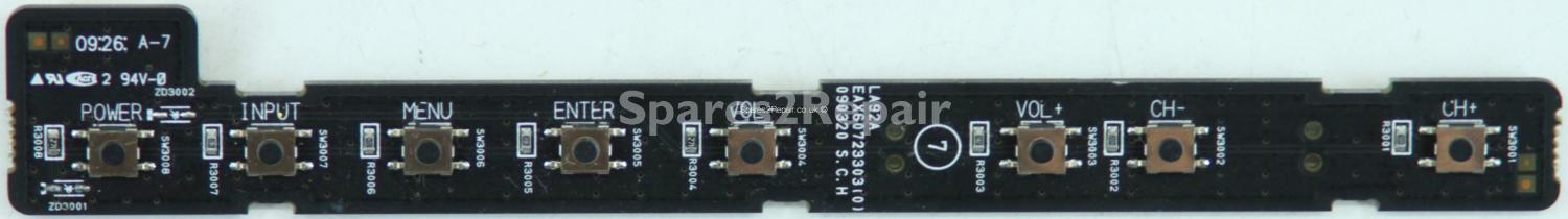 LG 19LH2000 - Buttons - EAX60723303(0) - EBR61125384 - LA92A - 090320