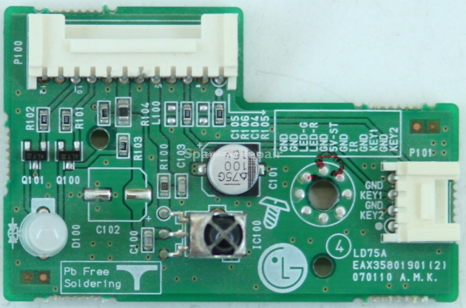 LG 37LY95 - IR - EAX35801901 - 070110 - LD75A