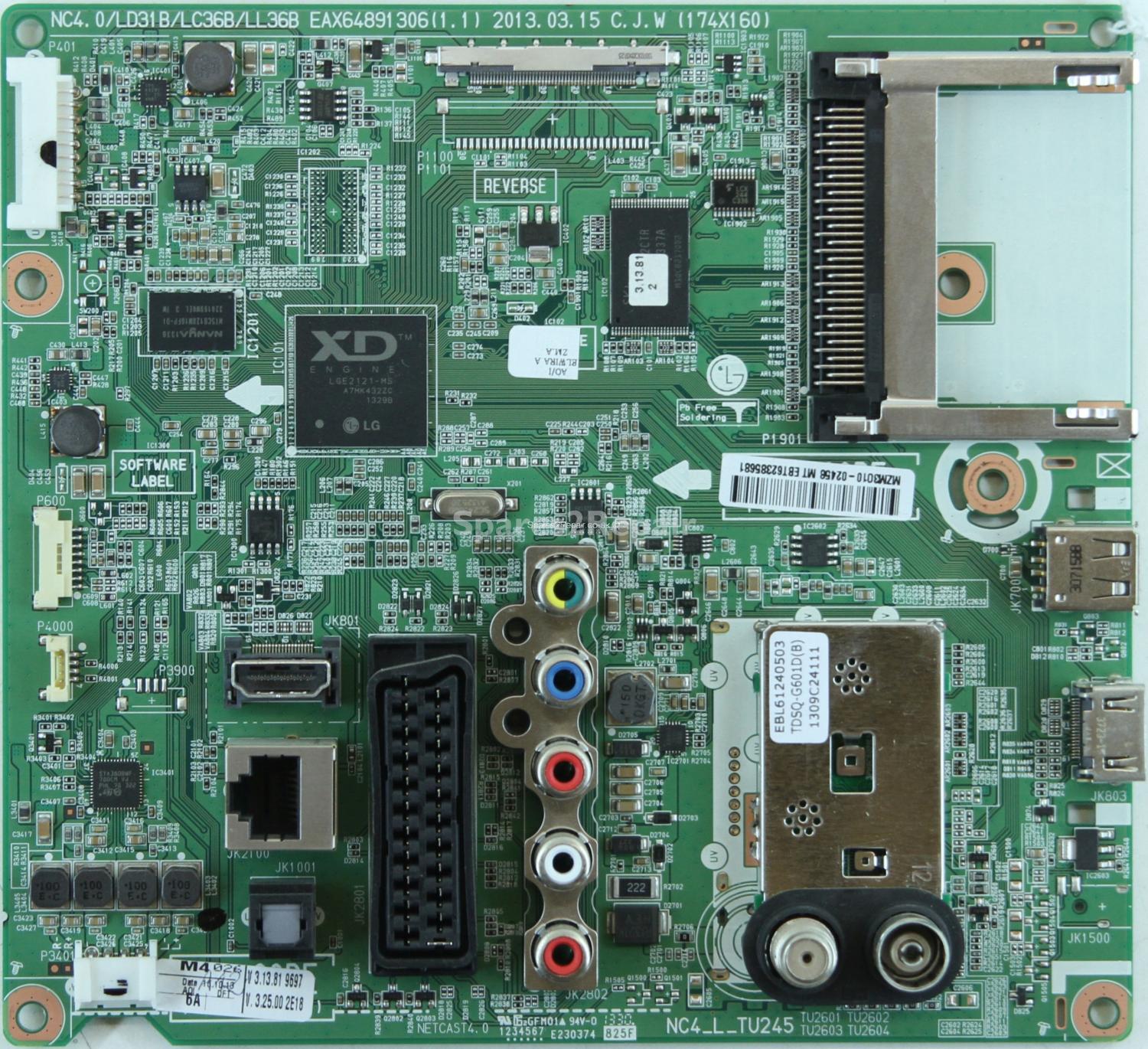 LG 42LN543V - Main AV - EBT62385681 - EAX64891306(1.1)