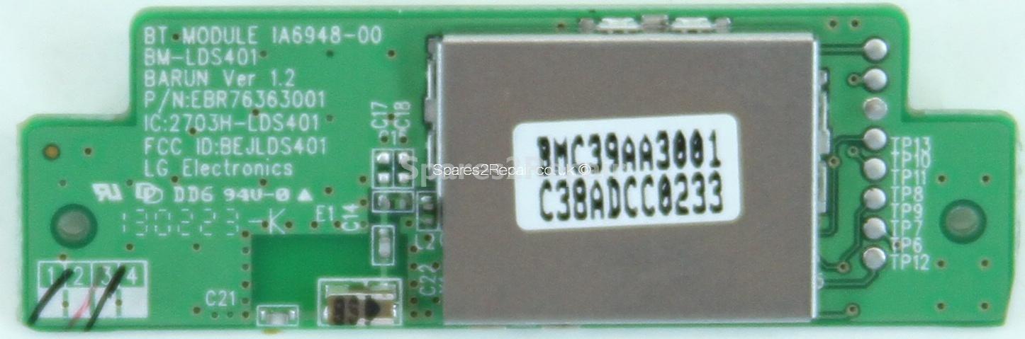 LG 42LN578V - Bluetooth Module - EBR76363001 - BARUN Ver 1.2 - BM-LDS401 - BT MODULE IA6948-00