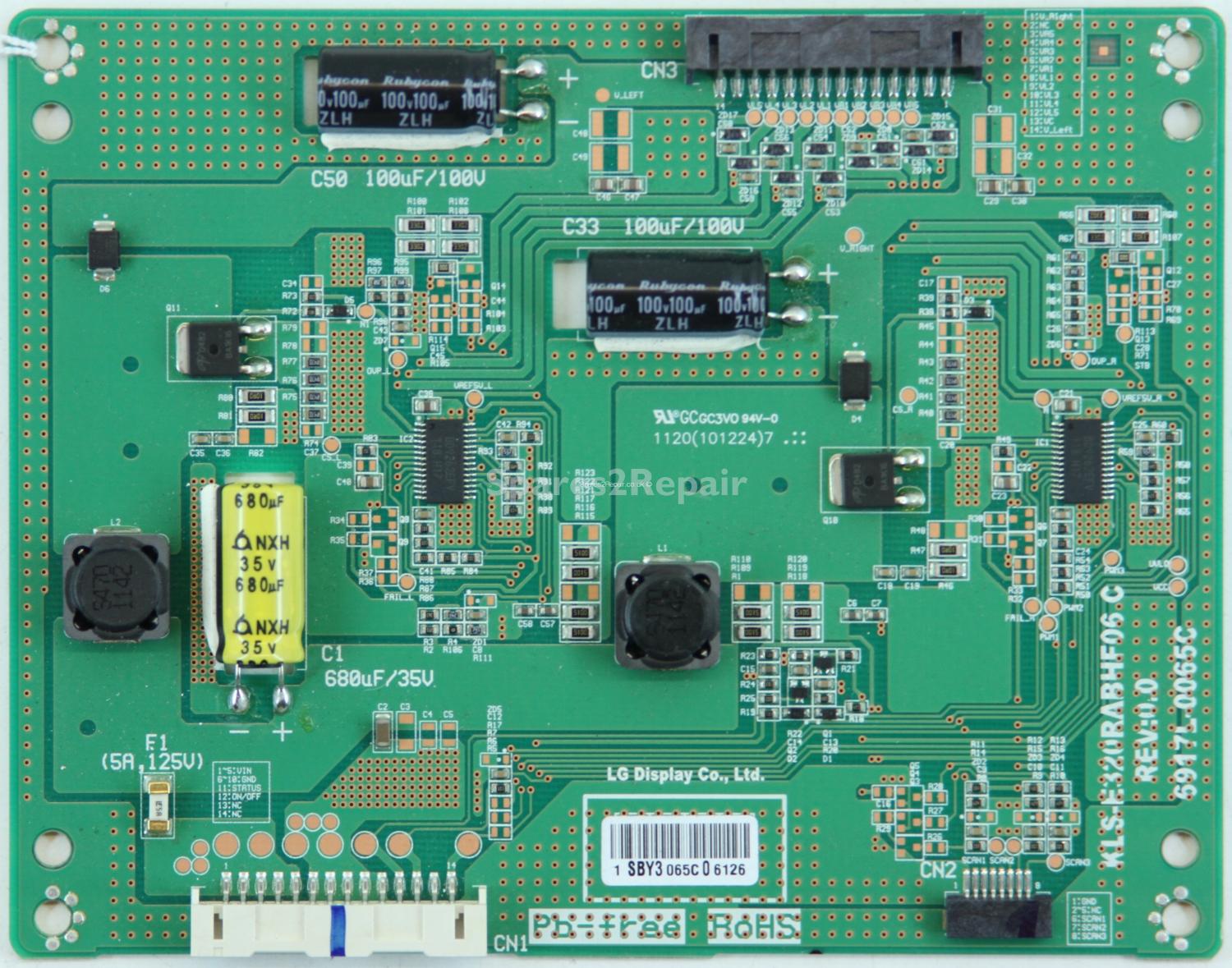 LG 42LS3400 - LED Driver Board - KLS-E320RABHF06 C - REV:0.0 - 6971L-0065C