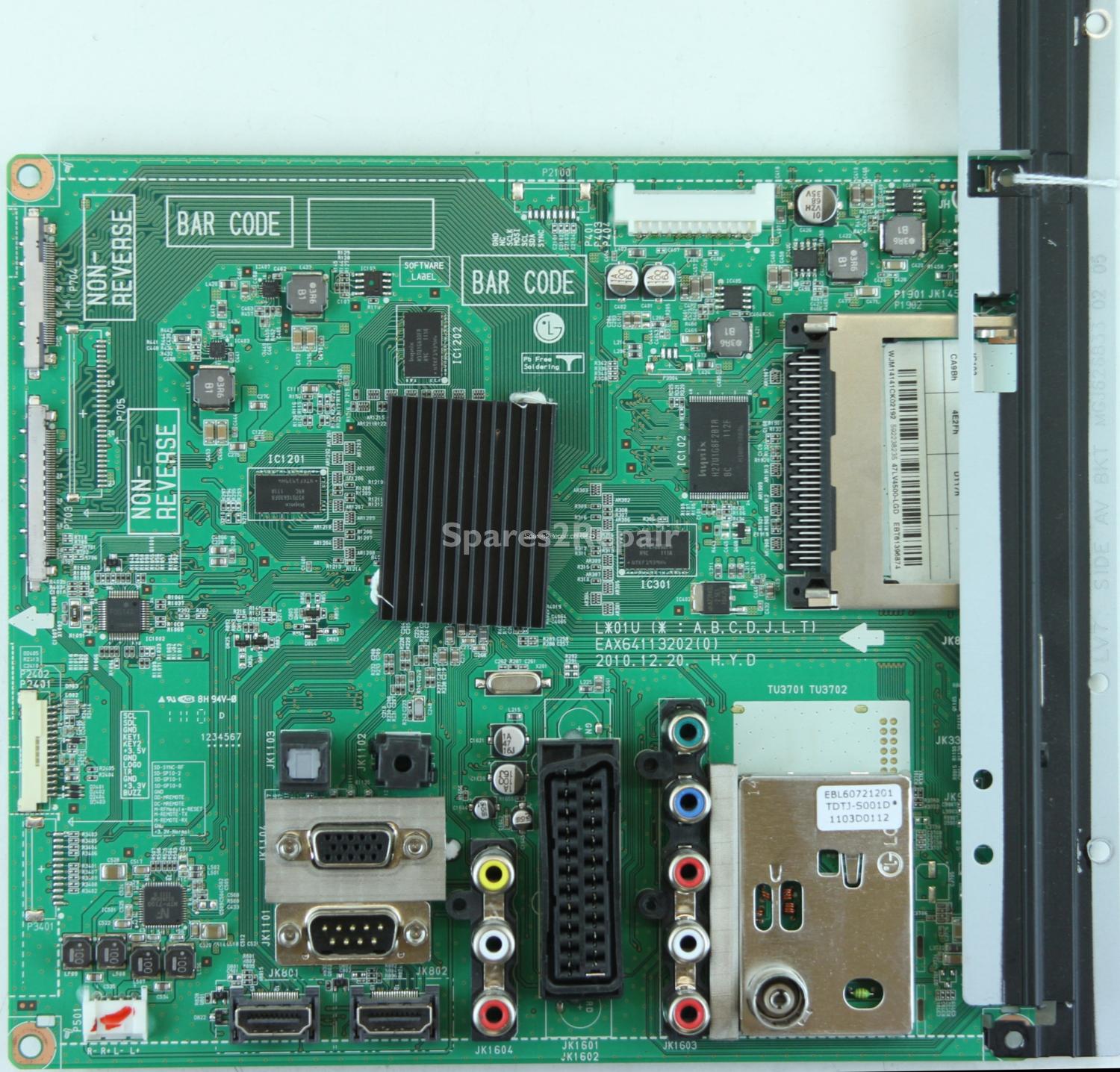 LG 42LV450U - Main AV - EAX64113202(0) - EBT61396874