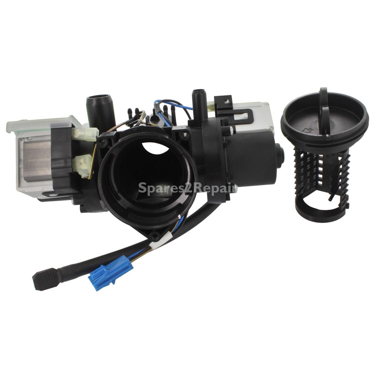 Compatible for LG DD14, F14 Series Twin Drain Pump Base & Filter Housing Assembly